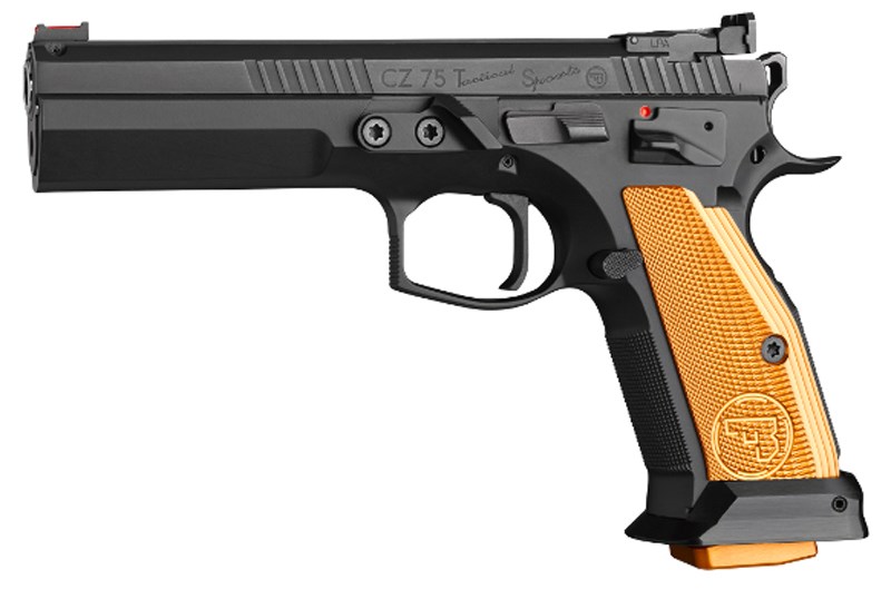 CZ 75 TACTICAL SPORTS ORANGE IPSC, 9 MM DEMOEX CZ 75 TACTICAL SPORTS ORANGE IPSC, 9 MM DEMOEX